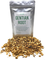 Yellow Gentian Root - Cut, Dried & Natural Gentiana Lutea - Genetian Roots - Long Dan Cao - Origin: France - Net Weight: 1.76oz/50g