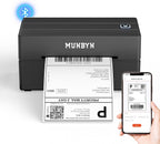MUNBYN Bluetooth Thermal Label Printer, 130B Wireless 4x6 Shipping Label Printer for Shipping Packages Small Business Office or Home, Compatible with iPhone Android iPad Windows macOS Chrome
