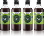 SodaStream Ginger Ale New Pour Bottle, 14.9 Fl Oz (Pack of 4)
