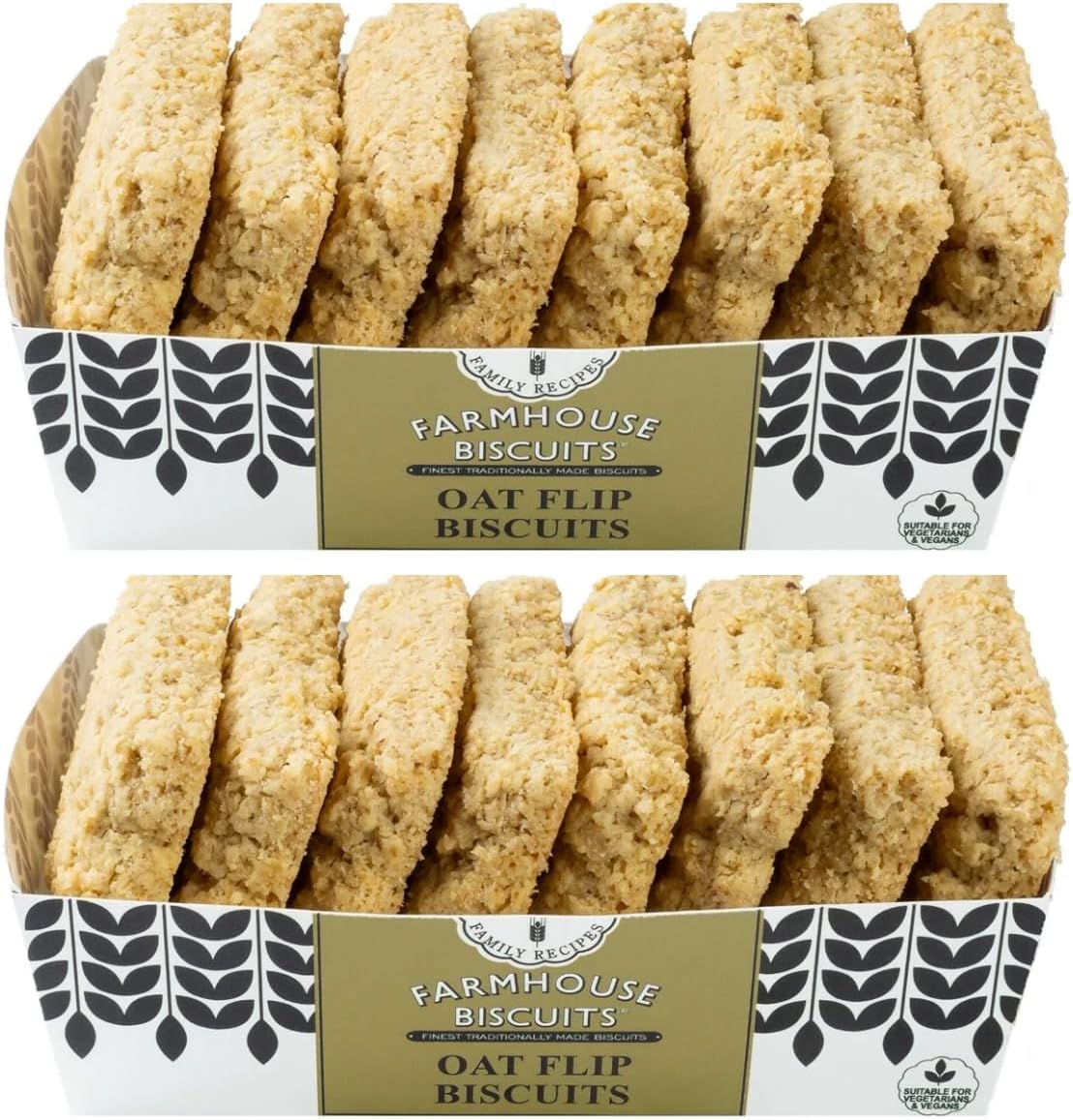 Farmhouse Oat Flips Biscuits -2 Pack in a Premier Life Store Box