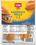 Schar Gluten Free Sub Sandwich Rolls, 5.3 Ounce (Pack of 6)