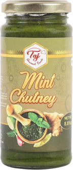 TAJ Mint Chutney | Fresh Mint Chutney | Pudina Chutney | (250g)