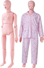 VEVOR Nursing Training Manikin, Female Life Size Demonstration Human Manikin for Nursing Training, Multifunctional Education Teaching Model Supplies, PVC Anatomical Mannequin Body Care Simulator Model