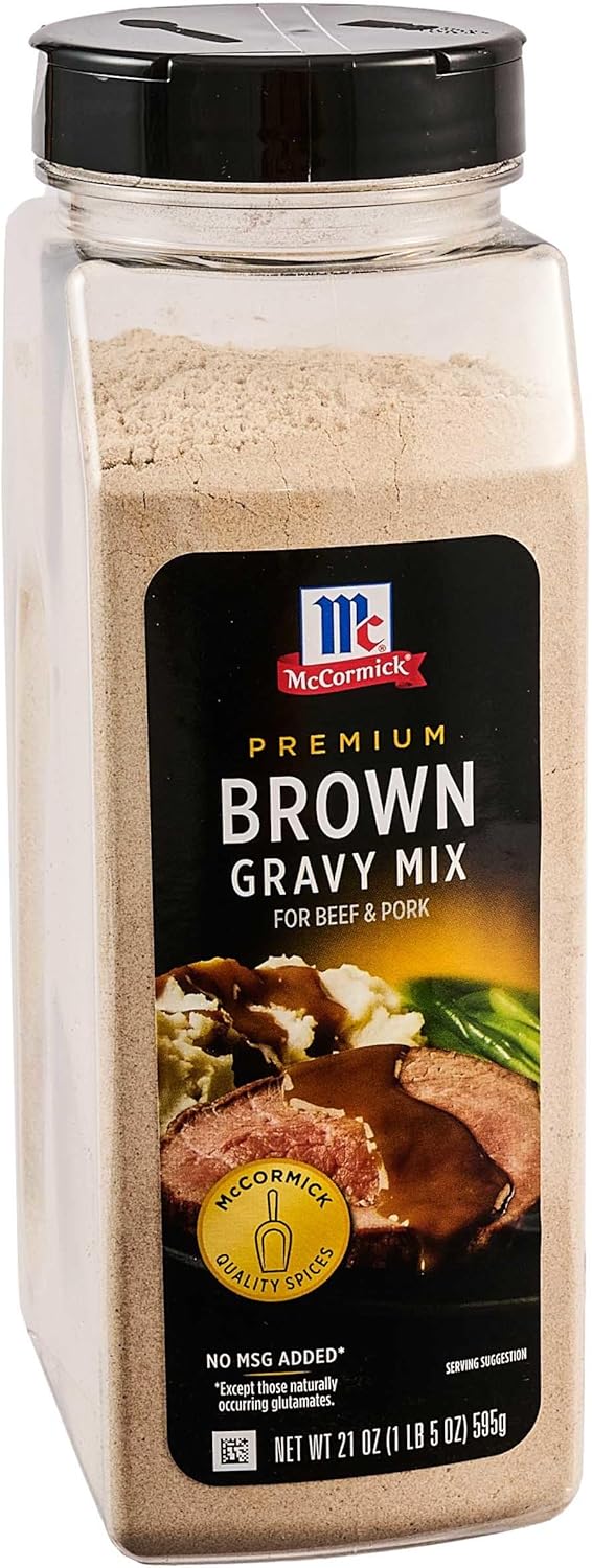 McCormick Premium Brown Gravy Mix, 21 oz