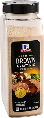 McCormick Premium Brown Gravy Mix, 21 oz