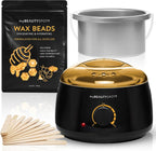 My Beauty Spot Wax Warmer for Hair Removal Kit – Wax Machine Kit for Women – At Home Hair Removal Wax Kit – Full Body Bikini Brazilian – Includes Wax Beads & Sticks