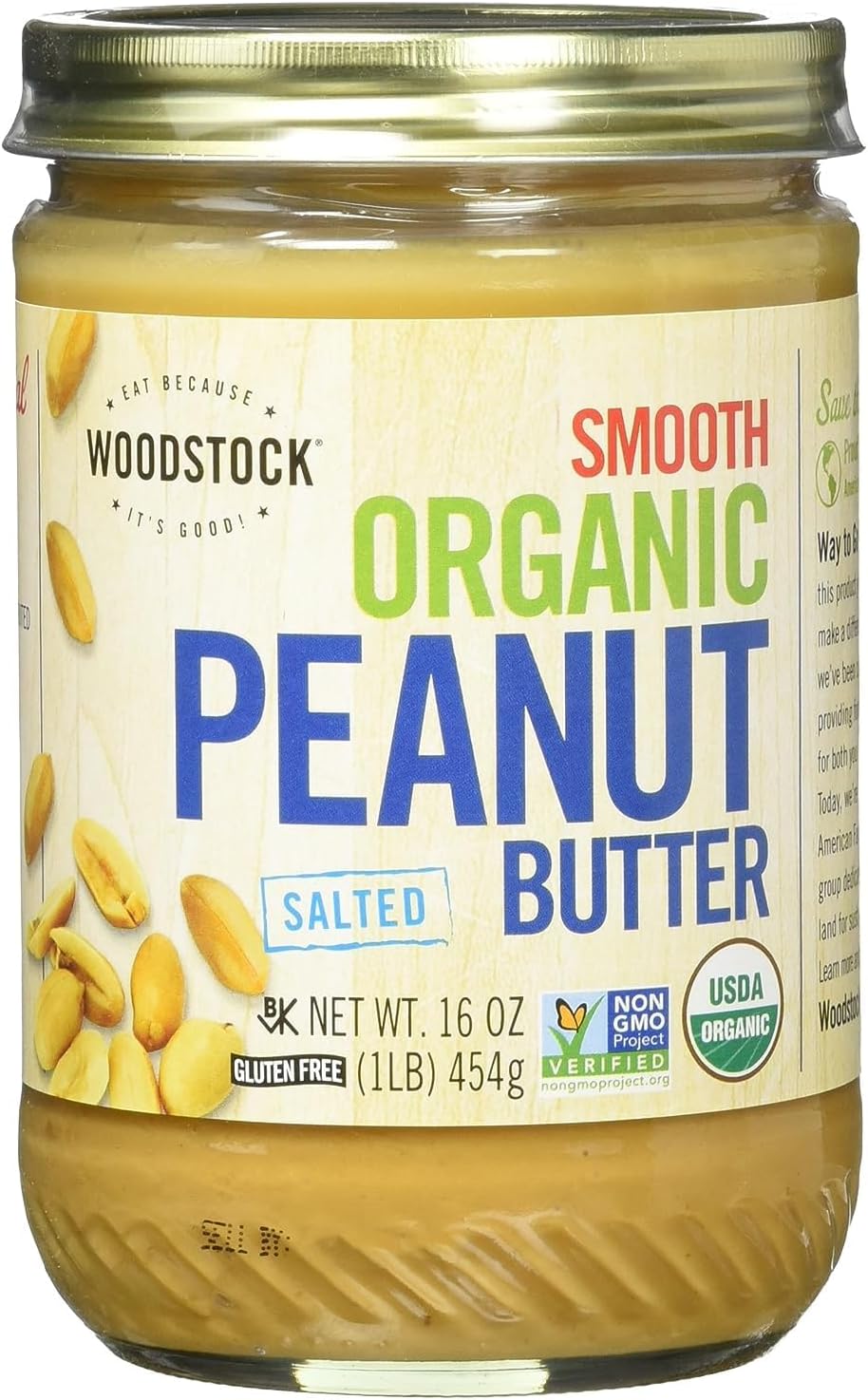 Organic Crunchy Peanut Butter