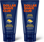 Dollar Shave Club | Shave Butter 6 ounce (2 Pack) | Translucent Shaving Cream for Sensitive Skin