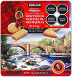 Kirkland Signature Walkers Premium Shortbread Selection Gift Tin, 4.6 Pound, Packaging May Vary