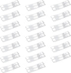 Bremorou 20 Pairs Transparent Shoe Straps For Heels Invisible High Heel Shoe Straps Elastic Silicone Ankle Anti Loose Shoes Laces Strap Clear For Holding Loose High Heels Anti-Slip