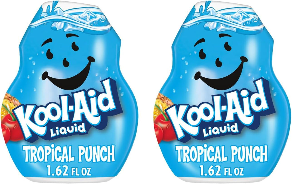 Kool-Aid Tropical Punch Liquid Drink Mix, 1.62 fl oz(Case of 2)