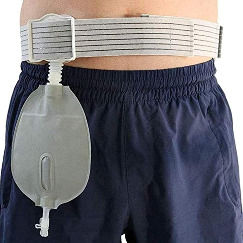 Universal Colostomy Stoma Bags, 400ml Leakproof Urinary Ostomy Pocket, Adjustable Bladder Full Cut Waist Side Urine Bag for Colostomy Care. ﻿(40mm)