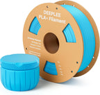 PLA+ 1.75mm 3D Printer Filament, PLA Plus with Dimensional Accuracy +/- 0.02mm, Higher Strength and Toughness, Neatly Wound, No Clogging, Fits for Most FDM 3D Printers, 1KG Sky Blue