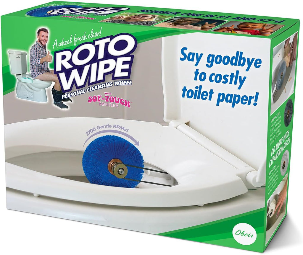 Prank-O Roto Wipe Prank Gift Box – Funny Empty Gag Gift Packaging for White Elephant, Christmas & Office Parties, Hilarious Joke Gift Box to Hide Real Presents for Friends & Coworkers
