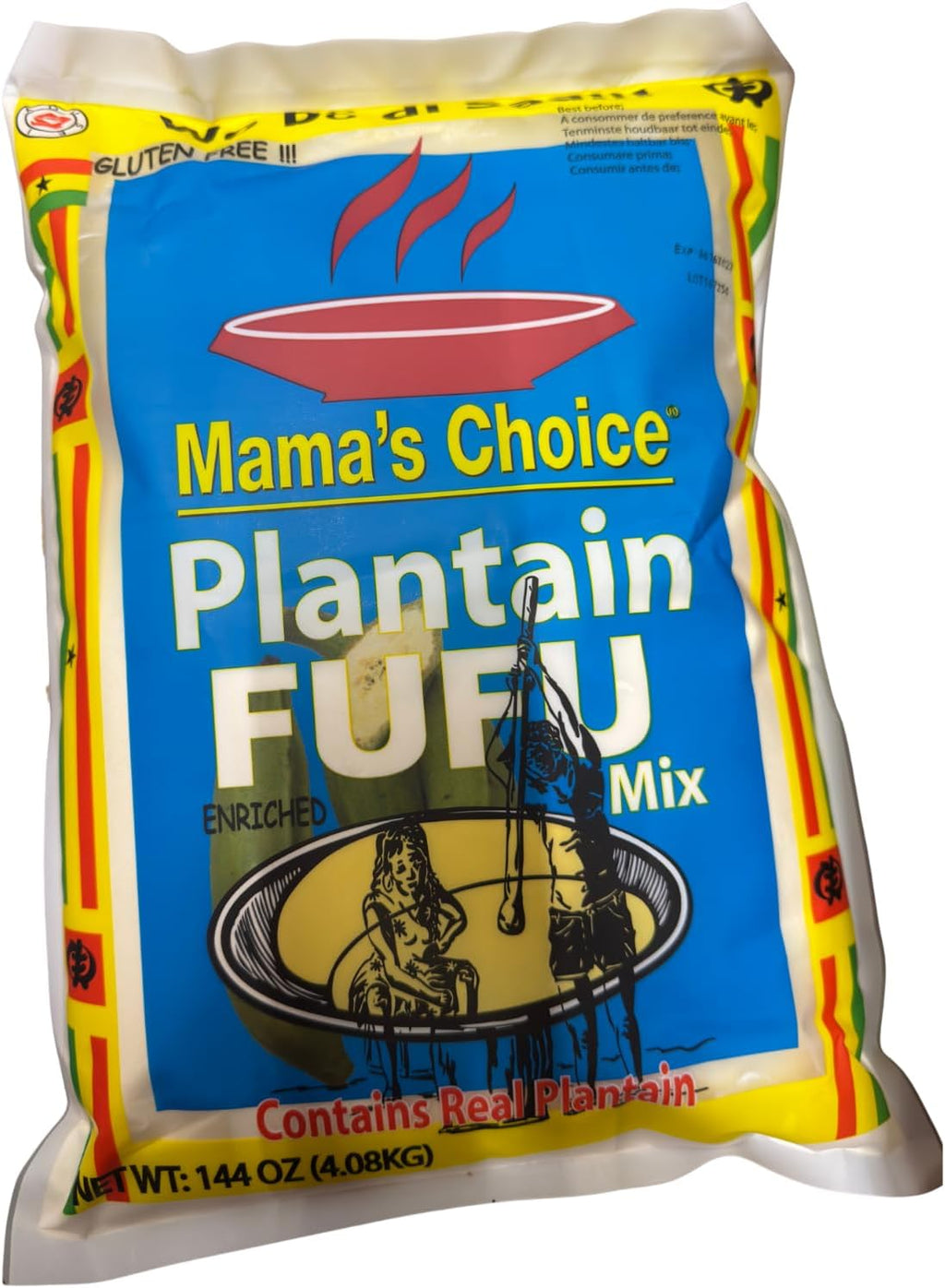 Mama’s Choice plantain Fufu Mix 10LBS Gluten Free