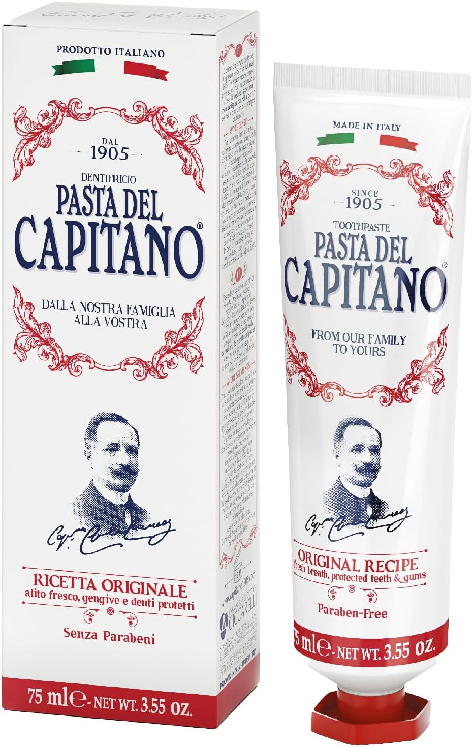 Pasta del Capitano 1905 Original Recipe (3.55 Fl Oz / 100g)