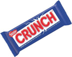 CRUNCH Full-Size Candy Bar, Creamy Milk Chocolate with Crunchy Crisped Rice, 36 Individually Wrapped Bars, 1.55 oz Each
