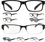 Eyekepper Save 10% on Bundled 5 Pack Classic Reading Glasses for Men and 4 Pack Two-tone Readers +2.00