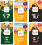 Taylors of Harrogate Coffee Bags, 2 X 10 Rich Italian Coffee Bags, 2 X 10 Hot Lava Java Coffee Bags and 2 X 10 Flying Start Coffee Bags (Total 6 Packs, 60 bags)