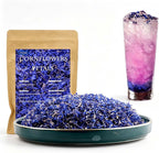 PNANA Spring Flower Mix - Natural Edible Dried Cornflower Petals, Culinary Grade Flower Garnish for Tea, Cocktails, Cake Baking, Charcuterie & DIY Crafts