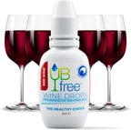 UBfree Wine Drops - Sulfite and Histamine Remover for Red Wine - 1 Pack - Made in New Zealand - Natural, Odorless, Tasteless, Reduces Headaches and Allergies - Portable