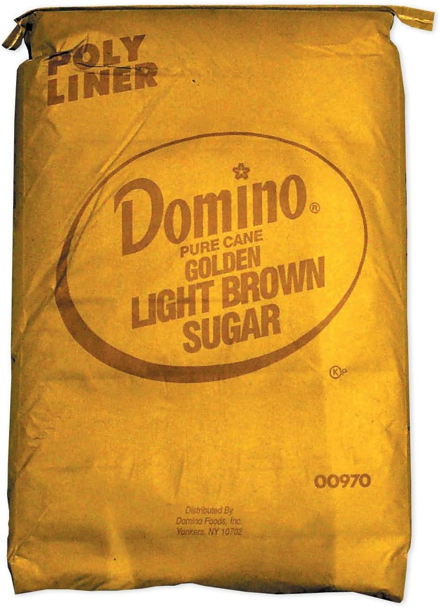 Domino Light Brown Sugar 50lb. Bag
