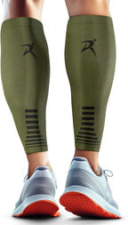 Rymora Calf Compression Sleeves Men Women - Leg Compression Sleeve Footless Socks - Shin Splint Relief Fitness Running