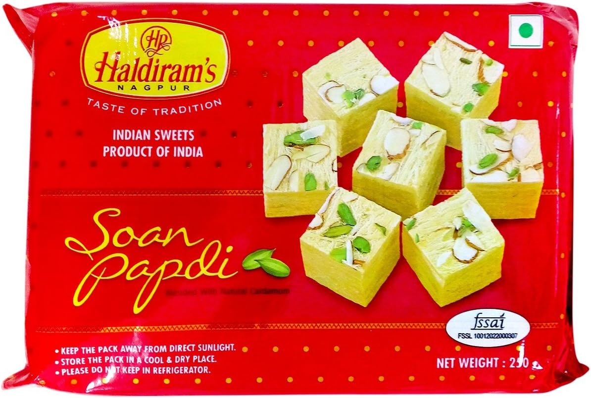 Haldiram’s Sweets - Soan Papdi, 250g Pack