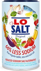 LOSALT – Reduced Sodium Salt | Original (non-iodised) | Great Tasting Salt Alternative/Substitute with 66% less sodium | 12.3oz/350g tub (pack of 1)
