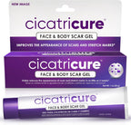 Cicatricure Advanced Scar Gel for Face & Body - Proven Results in 2 Weeks, Scar Treatment for Surgical Scars, Stretch Marks, Scars of Burns and Injuries, Acne Scar Treatment, 1 oz (28 g)