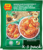 Baba's Powder 250g (Meat Curry, 3 Packs)
