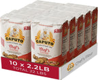 Antimo Caputo Chef's Flour 2.2 LB (Case of 10) - 22 LB Total - Italian Double Zero 00 Flour - Soft Wheat for Pizza Dough, Bread, & Pasta