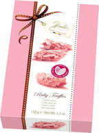 Hamlet Belgian Chocolate Ruby Flake Truffles | 12 Pieces, 150g Gift Box | Creamy White Chocolate Filling | Imported from Belgium