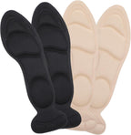 TIESOME 2 Pairs of High Heel Insoles, Sponge Insoles with High Heel Pads, Cuttable Highs Heels Insole for Loose Shoes, Heels Protectors, Arch Pain Relief Foot Pain