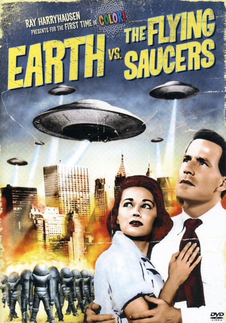 Earth vs. the Flying Saucers (Black/White & Colorized)