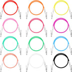 Patelai 12 Pcs Silicone Dental Bib Clips Colorful Napkin Clips Bib Holder Dentist Napkin Chain Neck Chain with Lanyard for Elderly Adult Patient Towels Restaurant Cloth Travel(Bright Color Series)