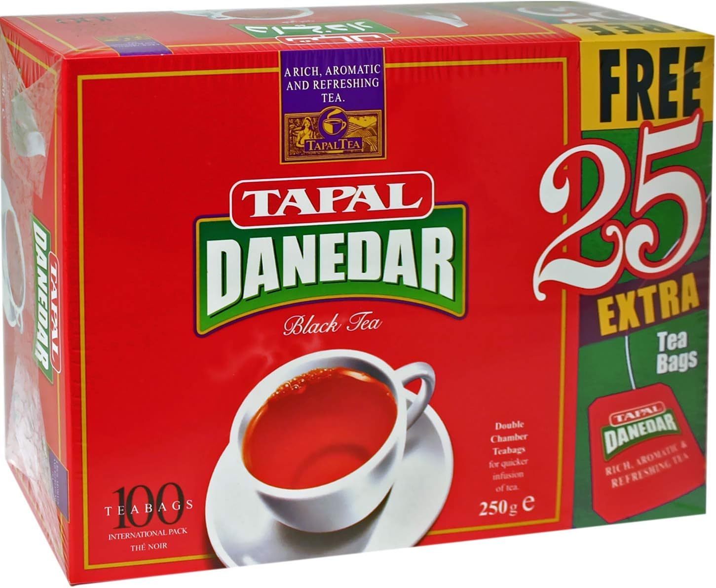 Tapal, Danedar Black Tea, 100 Tea Bags