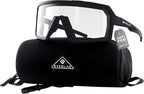 Speedone Z87+ Safety Glasses, Safety Sport Sunglasses Photochromic Lenses UV400 Anti Fog Impact Resistant Men Women Powersports Motorcycle Riding Sports warp (KRYO)