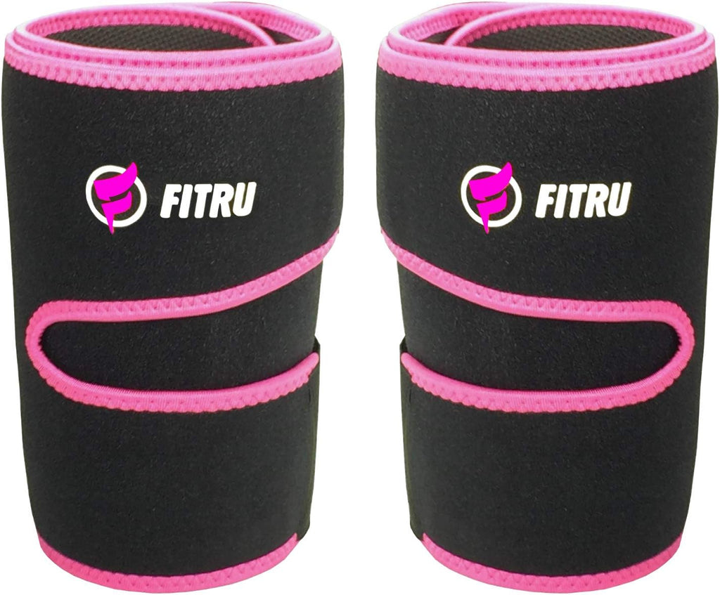 Fitru Premium Thigh Trimmers for Men & Women - Body Wrap Sauna Waist Trainer for Your Legs