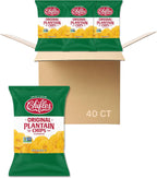 CHIFLES ORIGINAL PLANTAIN CHIPS, 0.65 Ounce (Pack of 40)
