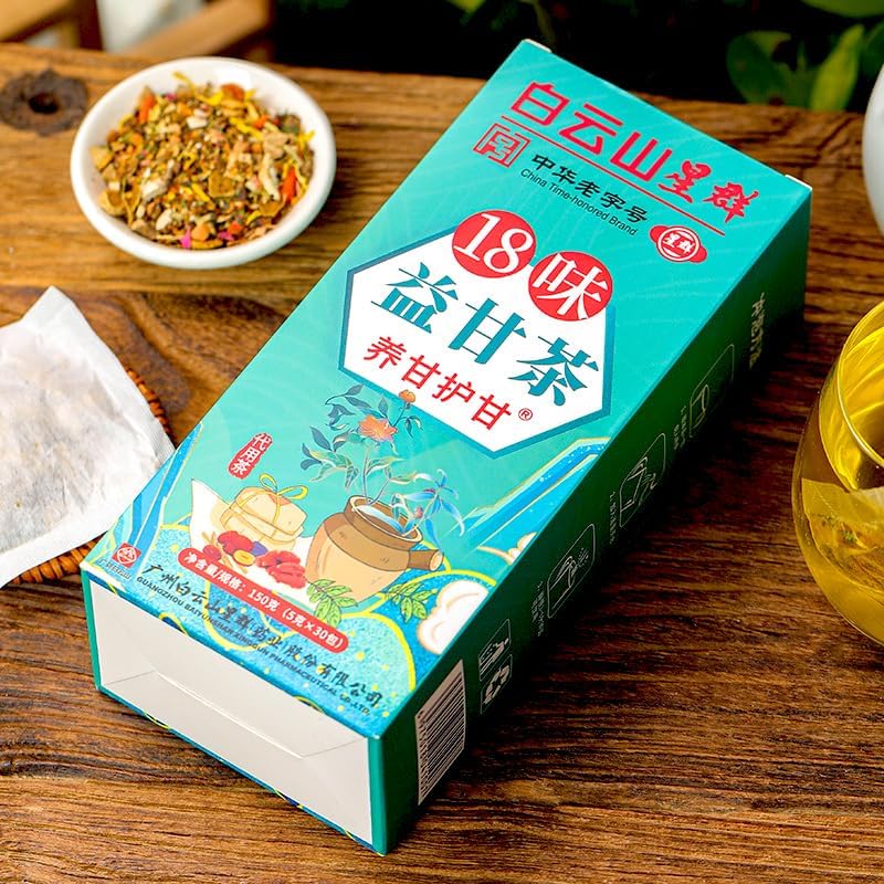 18 Flavors Liver Care Tea, Herbal Tea for Liver - Nourish and Support Your Liver Health (60PCS)
