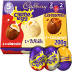 Cadbury Mixed White Chocolate, Caramel and Crème, 200g