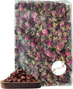 OneDove Dried Rose Petals and Rose Buds -1 Pound Food grade - Use in Tea, Baking, Making Water, essential oil, Wedding Confetti