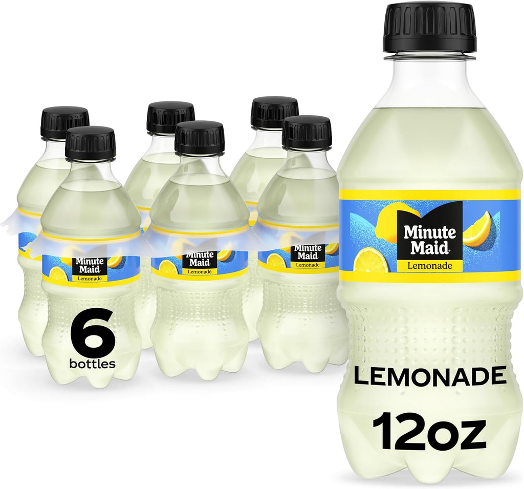 Minute Maid Lemonade Bottles, 12 fl oz, 6 Pack