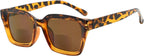 Eyekepper Bifocal Sunglasses for Women Reading under the Sun Stylish Bifocal Readers Tinted Lens Oversize - Tortoise +3.00