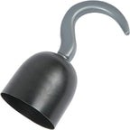 Fun Express Pirate Hook Costume Piece – Plastic Hook Hand Accessory for Costumes and Dress-Up – One Size Fits Most – 1 Piece - Black, Gray