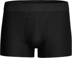 PROTECHDRY - Washable & Reusable Urinary Incontinence Cotton Boxer Brief Underwear for Men (Black, Large)