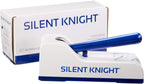 Silent Knight Pill Crusher - Hand Operated, Metal, Blue and White, 1 Count