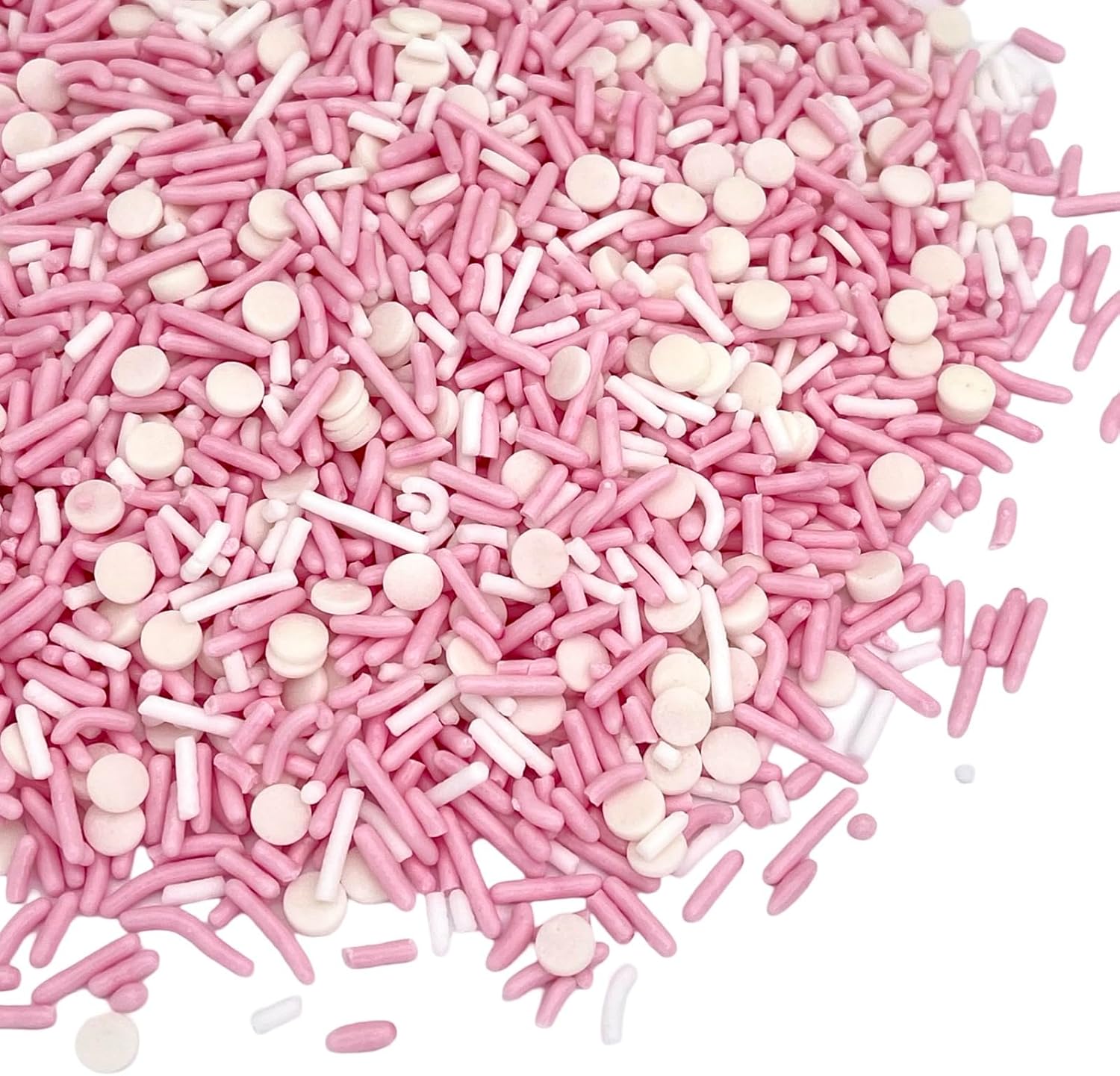 Manvscakes, No Artificial Dyes, Pink Sprinkles, Natural Sprinkles, Gluten Free, Valentine Sprinkles, Pink Cake Decorations, Mothers Day, Baby Shower, Cookies, Fondant Cake, Natural Dessert Toppings, 3