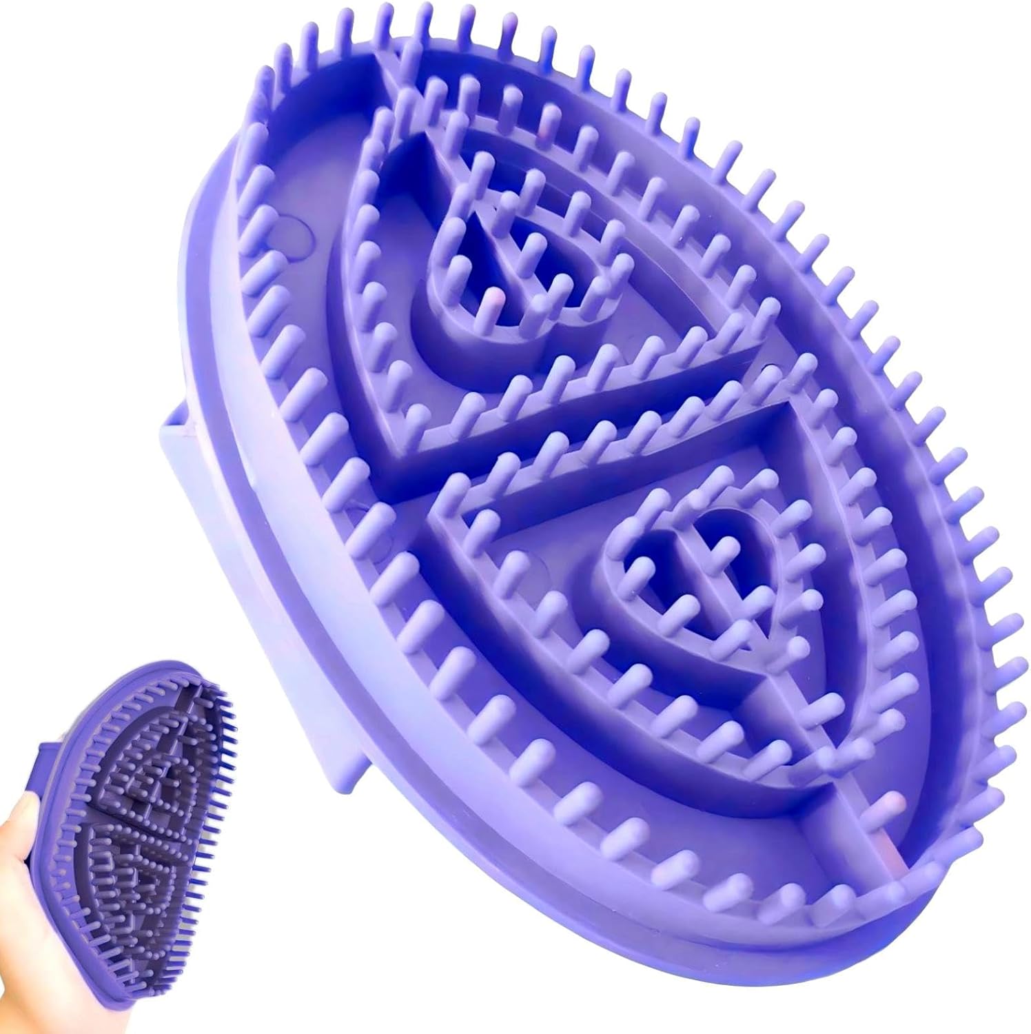 Meridian Body Massage Brush, Acupressure Glove, Bath Spa Tool Scalp Massager for Relaxation and Improved Circulation